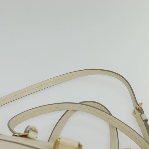 LOUIS VUITTON Monogram Empreinte Lumineuse PM Bag 2way White M93411 Auth ep10722 - Picture 15 of 16